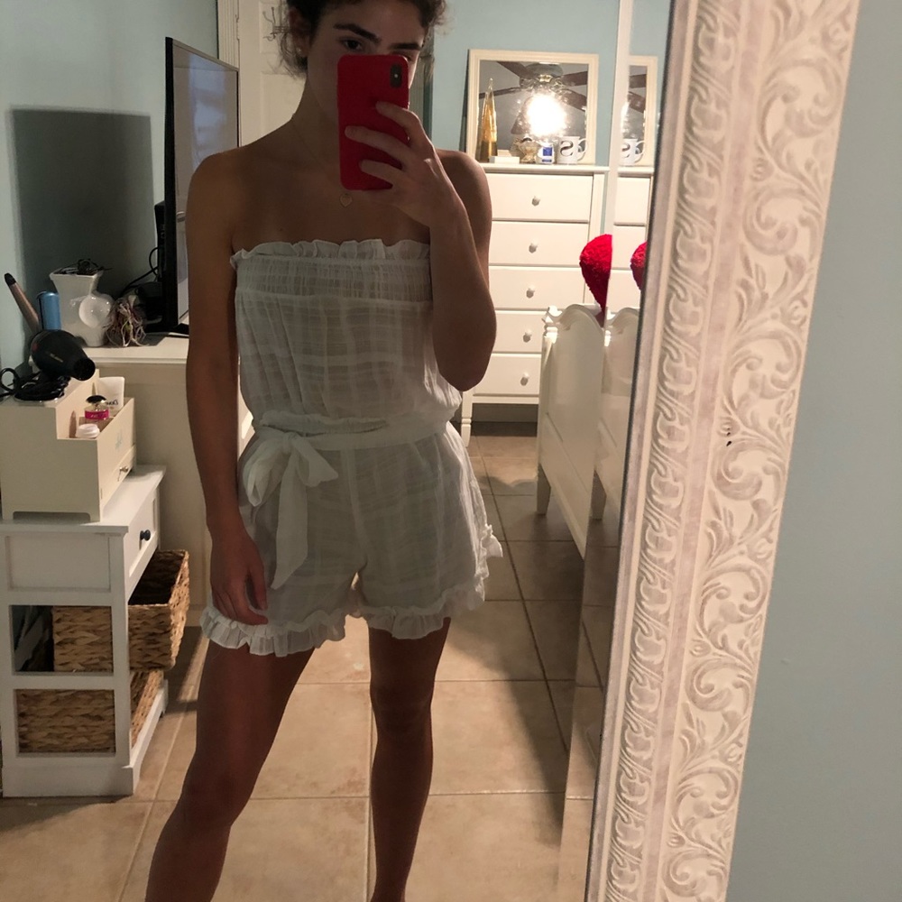 white romper